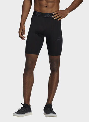 CICLISTA CORTI TECHFIT 3-STRIPES, BLK, small