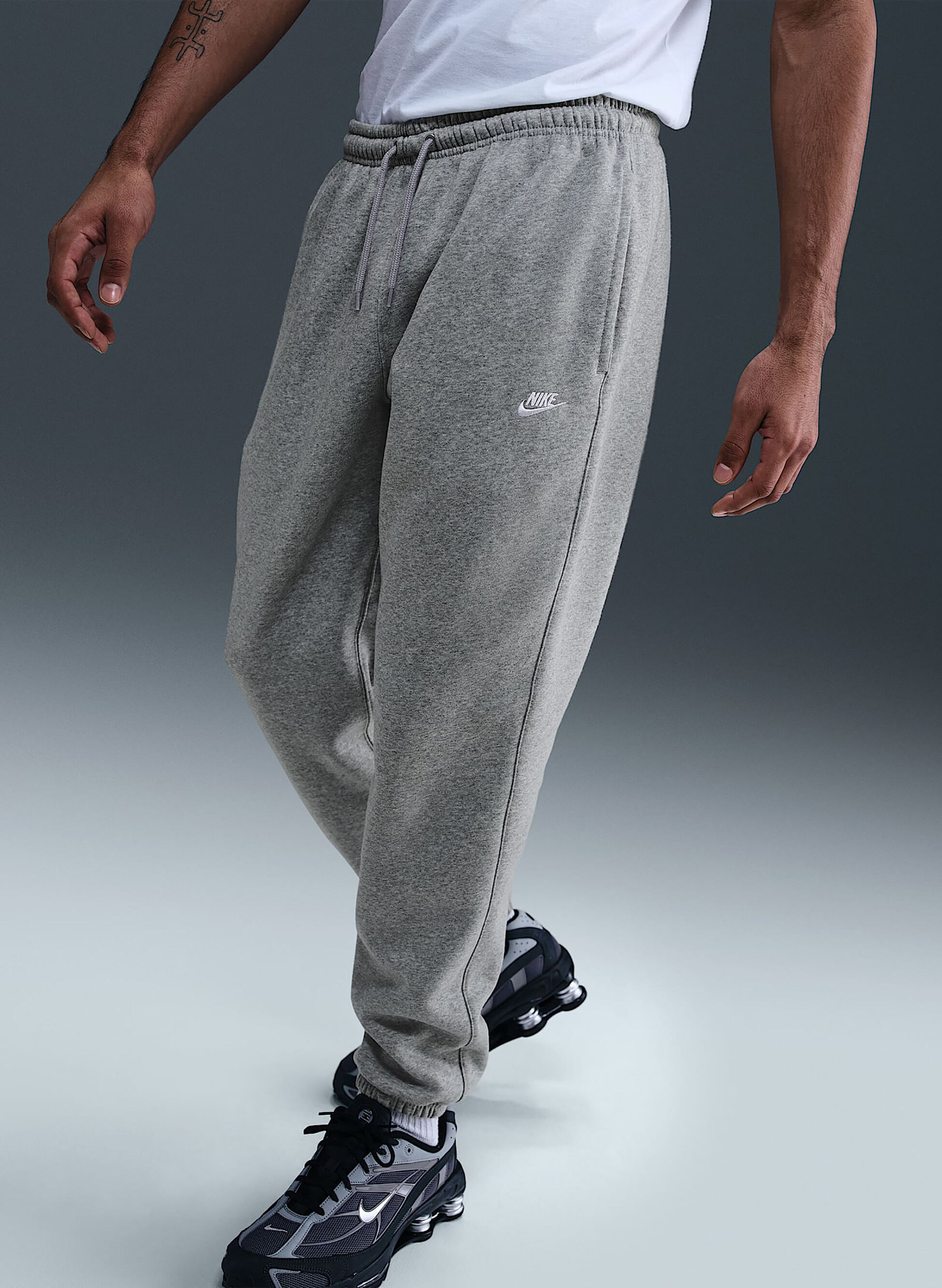 PANTALONE IN FLEECE SPAZZOLATO CON BORDI
