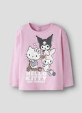 FELPA ABLINA HELLO KITTY BAMBINA, BEGONIA PINK, thumb