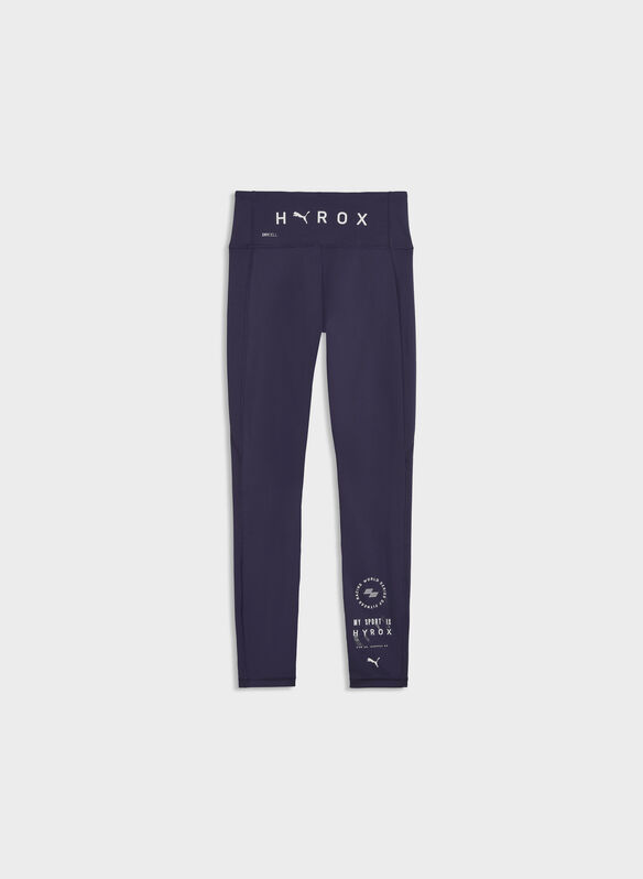 LEGGINGS X HYROX ESSENTIALS, 64 PLUM, medium