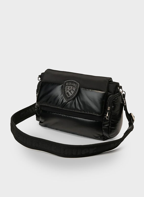 BORSA JENNA PATTA TRACOLLA, BLK, medium