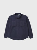 GIACCA SHERPA OVERSHIRT, 0000 NVY, thumb