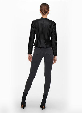 GIUBBOTTO SAMARY ECOPELLE, BLACK, small