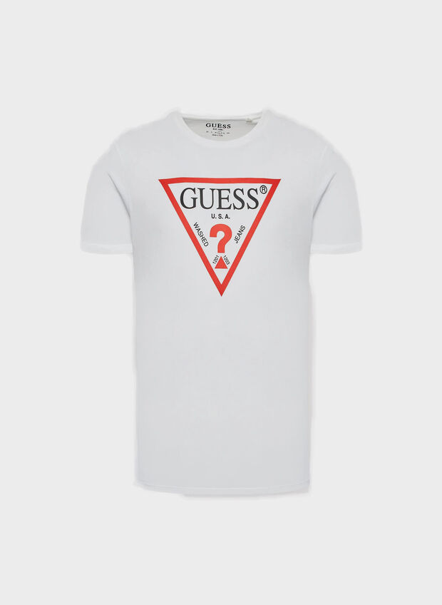 T-SHIRT ECO TRIANGLE CLASSIC TEE, G011 WHT, large