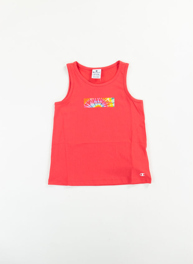 CANOTTA COLOR RAVE RAGAZZA, RS009 RED, large
