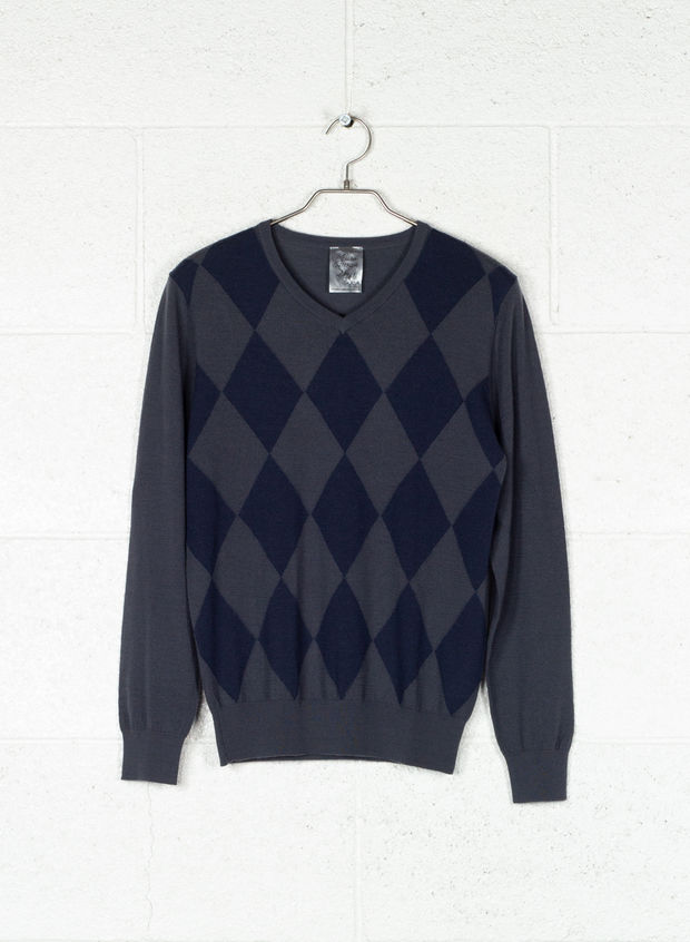 MAGLIONE A ROMBI, 2001 VAR1, large