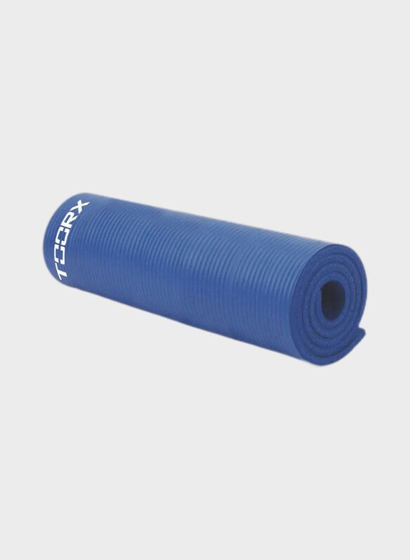 MATERASSINO FITNESS PRO C/OCCHIELLI, - BLU, medium