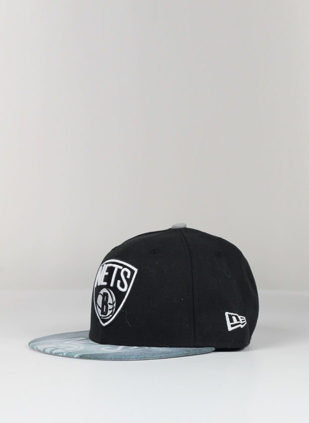 NEW ERA CAPPELLO NETS NBA FLAT Nero Uomo | Sport85
