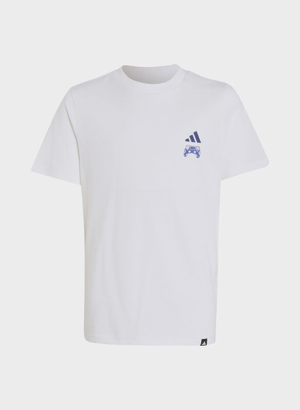 T.SHIRT GAME BAMBINO, - WHT, medium