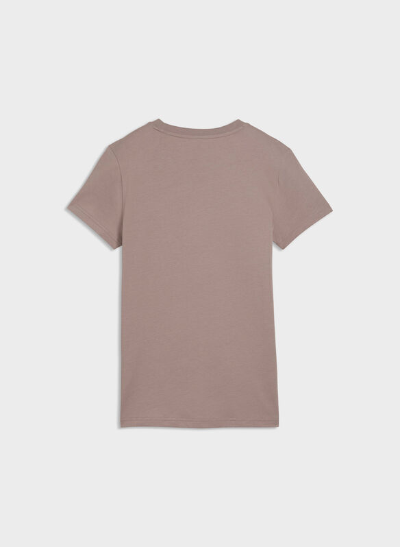 T-SHIRT ESS SMALL LOGO, 86 SANDSTONE, medium