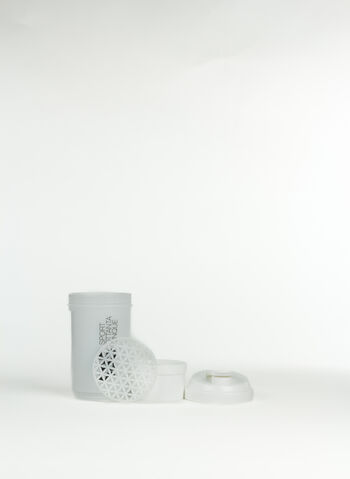 BORRACCIA SHAKER 360 + 500ml + 150ml, WHITE TRASP, small