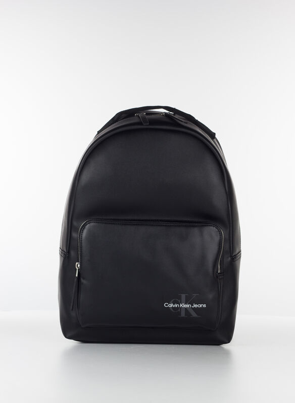 ZAINO ECO MONOGRAM, BEH BLK, medium