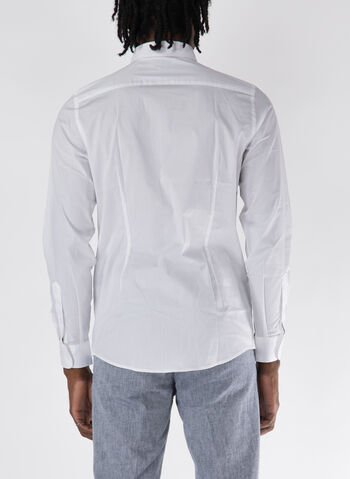 CAMICIA POPELINE, BIANCO, small