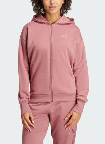 FELPA ALL SZN FULL ZIP, MATTONE, small