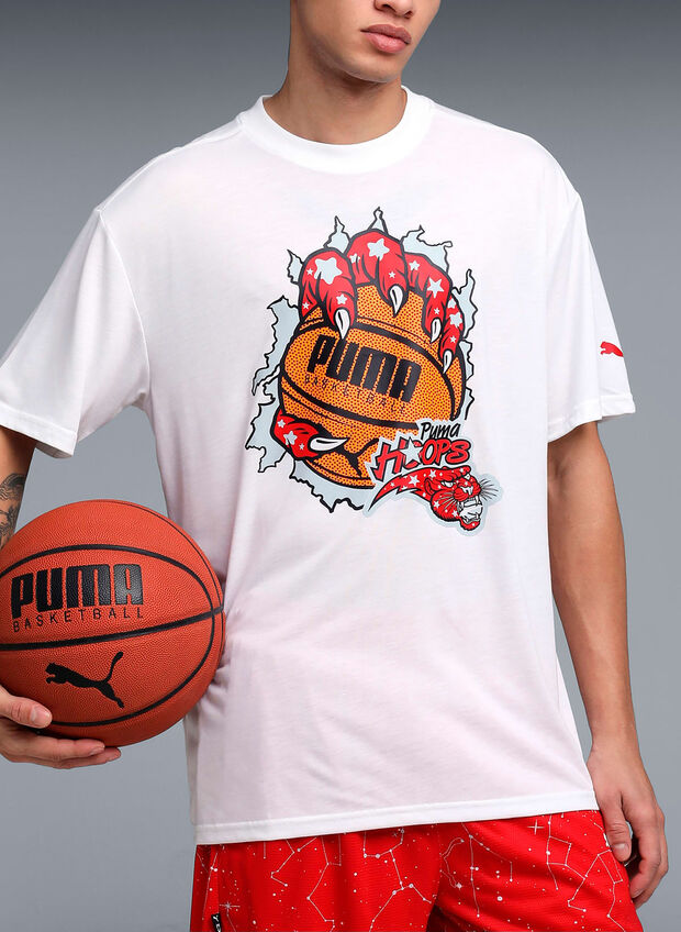 T-SHIRT HOOPAVERSE TRASPIRANTE, 01 WHT, large