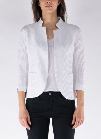 GIACCA APERTA NIDO D'APE, 01 WHT, small