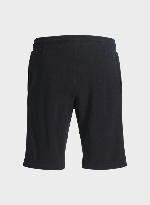 BERMUDA IN FELPA, BLACK, medium