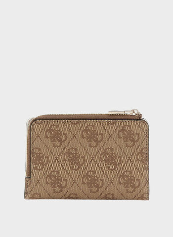 PORTAFOGLIO LAUREL CON STAMPA ALL OVER, LTL LATTE LOGO, small