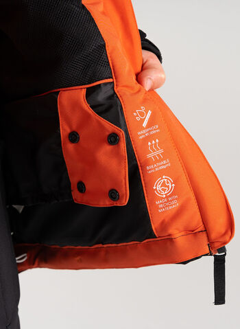 GIACCA DA SCI HUMOUR 3 JUNIOR, 17R ORANGEBLK, small