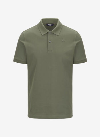 POLO PIQUET AMEDEE, V15 OLIVE, small