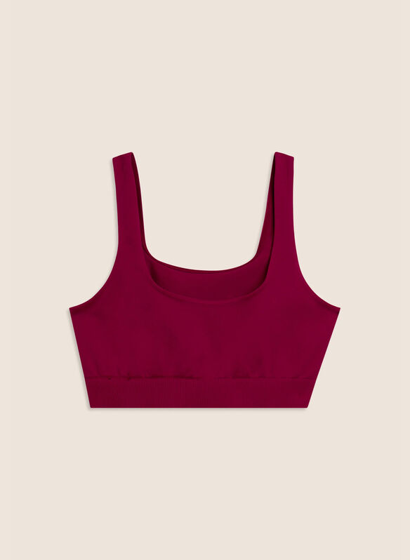 TOP SPORTIVO SEAMLESS, F60 MAGENTA, medium