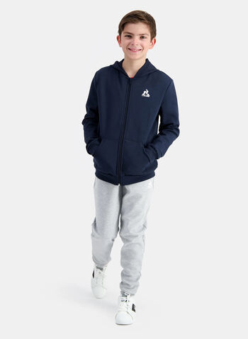 FELPA ESSENTIAL FULL ZIP RAGAZZO, , small