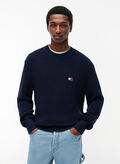 MAGLIONE GIROCOLLO KNIT JUMPER, 0GY NVY, thumb
