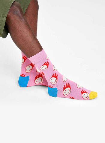 CALZA FLAMING SMILEY, 3000, small