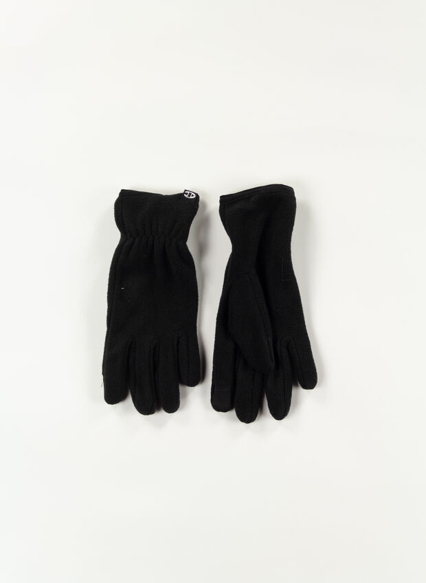 GUANTO PILE UNISEX, KK001 BLK, large