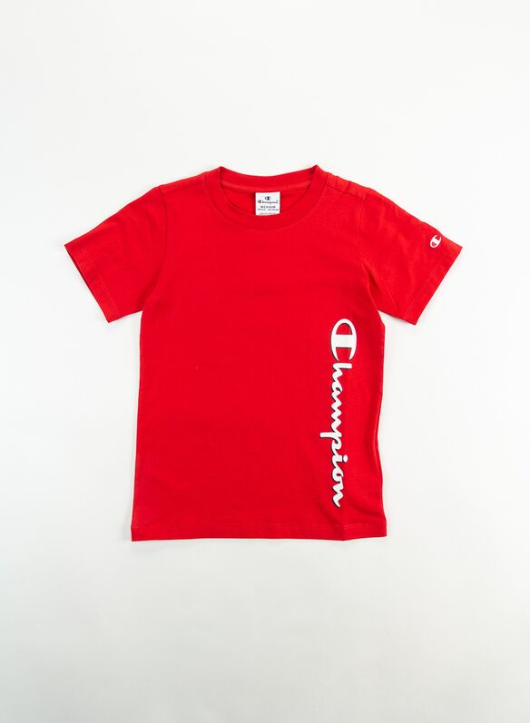 T-SHIRT BIG LOGO RAGAZZA, RS032RED, medium