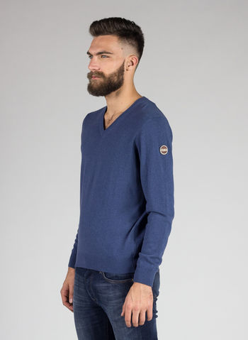 MAGLIONE UOMO COLLO A V IN LANA, 253AVIO, small