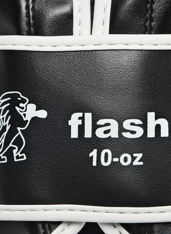 GUANTO BOXE FLASH 10OZ, 01 BLK, small