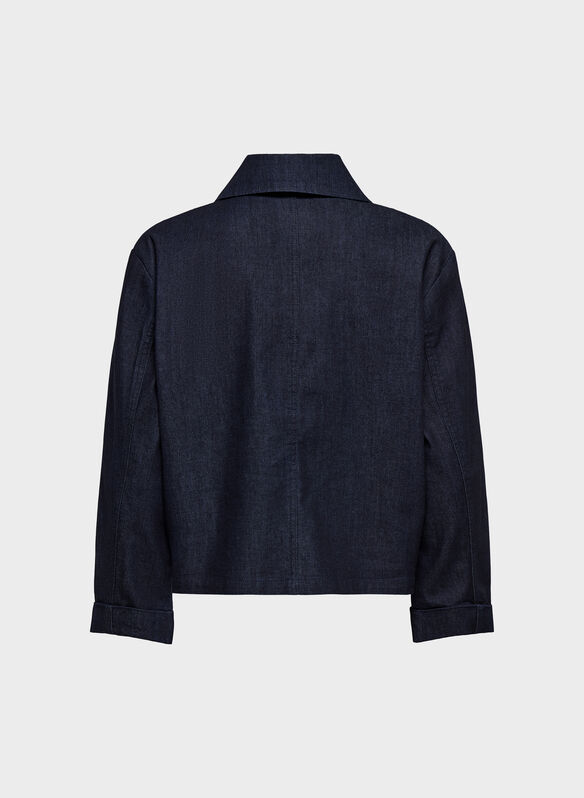 JACKET ASBY, DARK BLUE DENIM, medium
