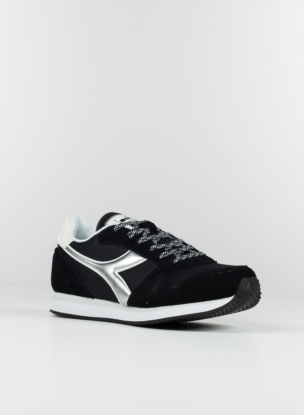 Sneakers sportiva Diadora Simple Run Wn Nera per Donna | Pittarello