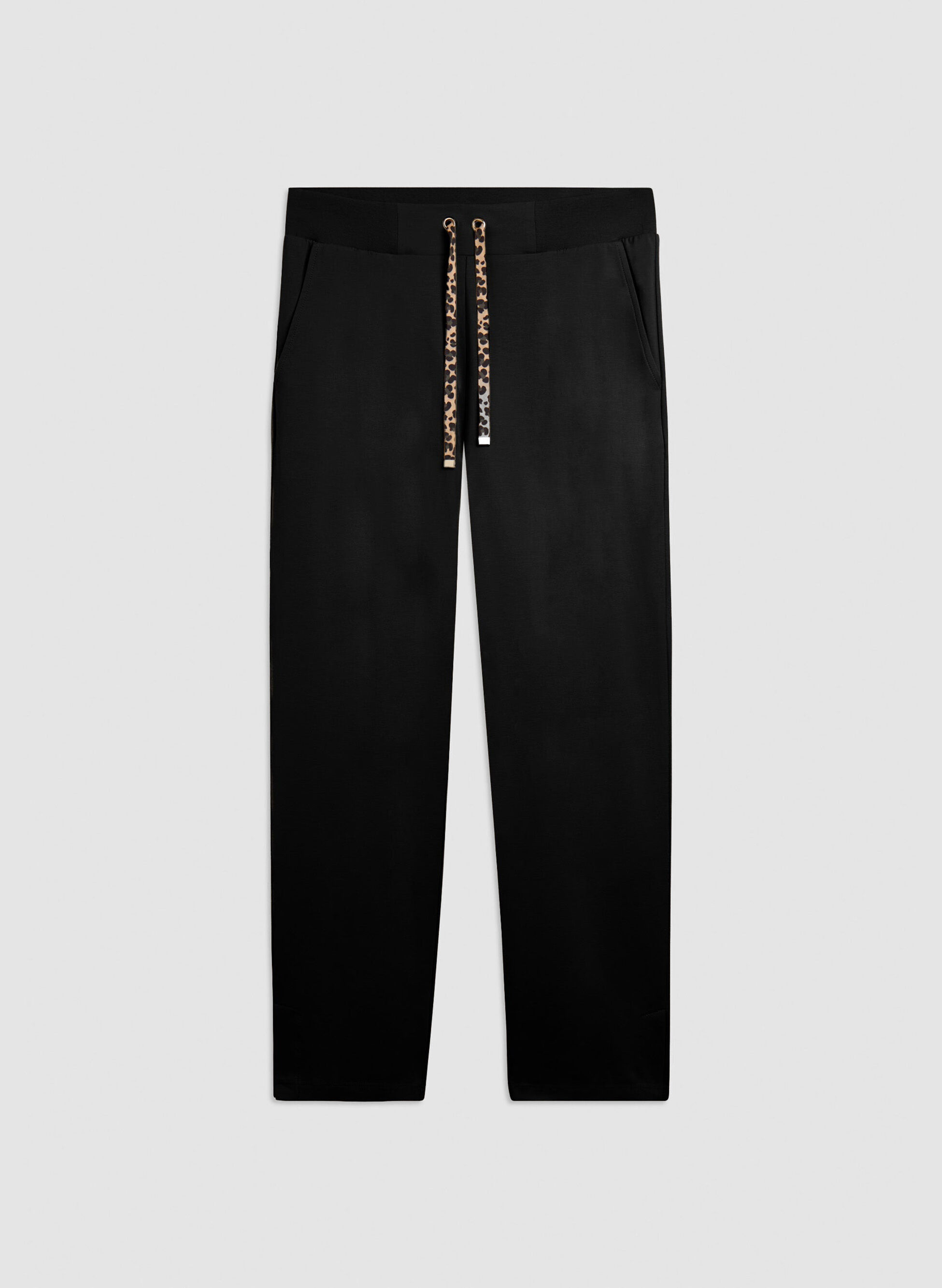PANTALONE SPORTIVI CON SPACCHI LATERALI SUL FONDO L