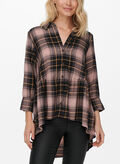 CAMICIA NEW CANBERRA 3/4 CHECK, DUSTY ROSE CHECK, thumb