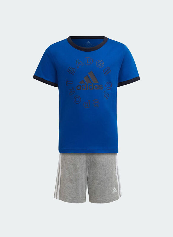 T-SHIRT+SHORT LOGO RAGAZZO, ROYNVY, medium