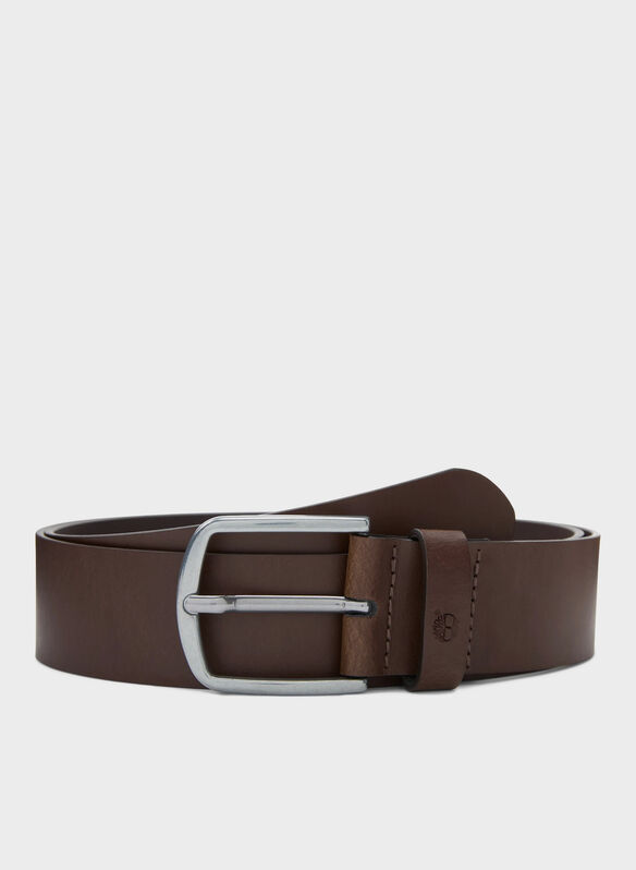 CINTA PELLE 40MM, - DARK BROWN, medium