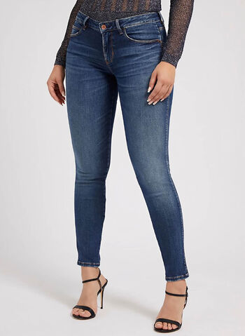 JEANS CURVE X PUSH UP, CMD1 STONE, small