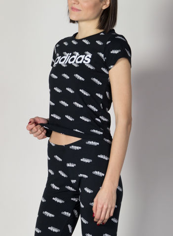 T-SHIRT ALL OVER CORE, BLK, small