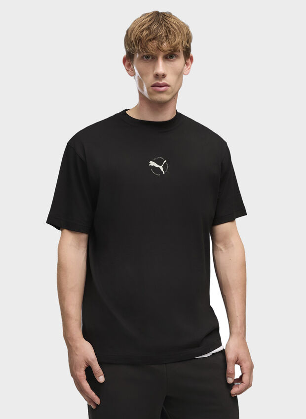 T-SHIRT SPORT RELAX, 01 BLK, large