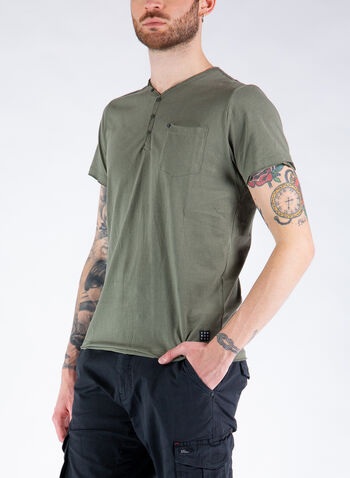 T-SHIRT SERAFINO TASCHINO, 180515 OLIVE, small