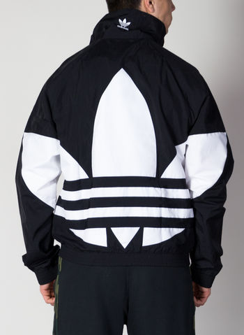 GIACCA TRACK BIG TREFOIL, BLKWHT, small