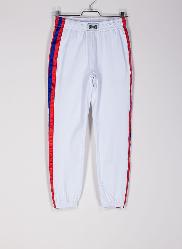 EVERLAST PANTALONE CON BANDA LATERALE BICOLOR Bianco, Blu, Rosso Donna |  Sport85