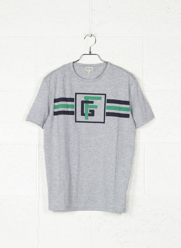 T-SHIRT 80, GRIGIO, large