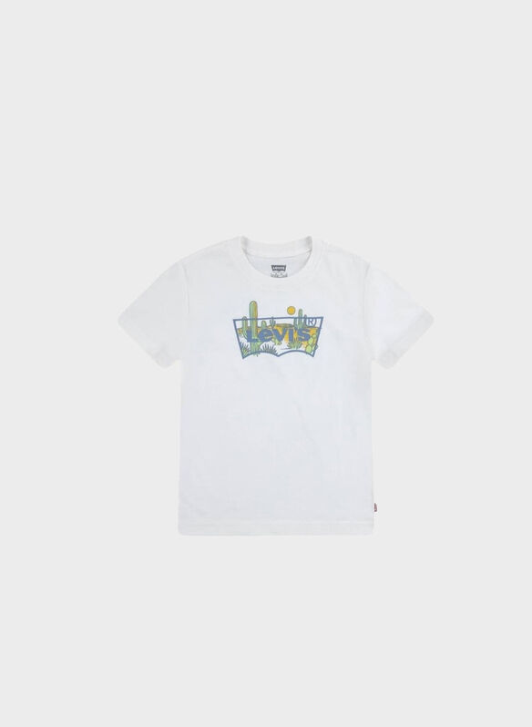 T-SHIRT CACTUS RAGAZZO, X38 WHT, medium