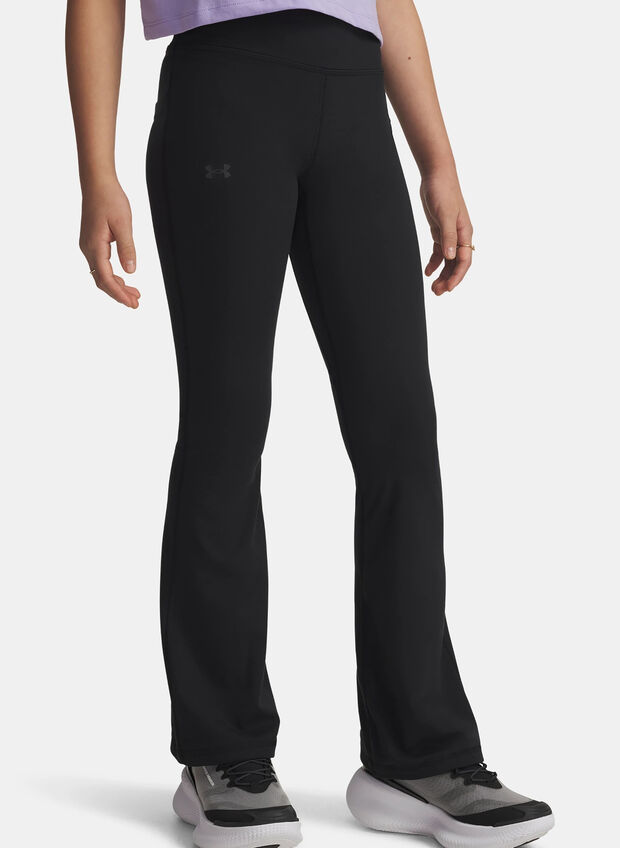 LEGGINGS MOTION FLARE RAGAZZA, 0001 BLK, large