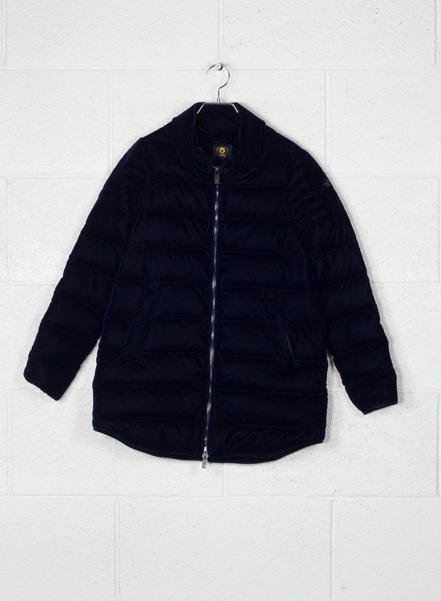 GIACCONE IN VELLUTO, 3353XM BLUE, large