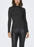 MAGLIONE ONLEMMA TOP, BLACK GLITTER, thumb