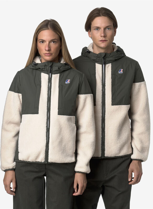 GIUBBOTTO SAMSON ORSETTO FULL ZIP UNISEX, B0A BEIFOREST, medium